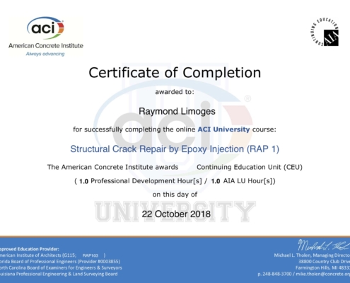 Completion Certificate Completion Certificate